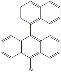 10-(1-萘)-9-溴蒽 结构式