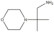 2-methyl-2-morpholinopropan-1-amine 结构式