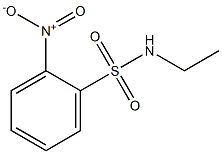 2-硝基苯磺酰-N-乙基苯胺 结构式