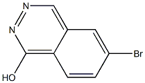 6-Bromophthalazin-1-ol 结构式