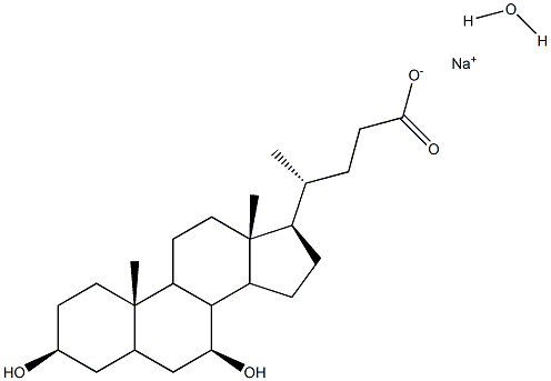 Sodium Ursodeoxycholate Hydrate 结构式