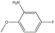 2-氨基-4-氟苯甲醚 结构式