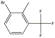 2-甲基-3-(三氟甲基)溴苯 结构式