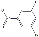 3-氟-5-溴硝基苯 结构式