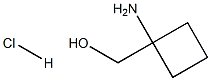 (1-Aminocyclobutyl) methanol hydrochloride 结构式