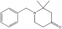 1-benzyl-2,2-dimethylpiperidin-4-one 结构式