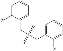 2-氯苯基甲基砜 结构式