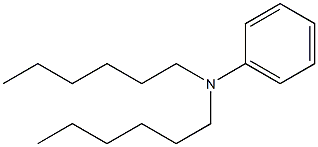 N,N-DI-N-己基苯胺 结构式