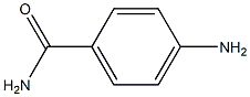 4-Aminobenzamide 结构式