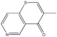 3-Methyl-2,3,5,6,8-hexahydro-4H-thiopyrano[3,2-c]pyridin-4-one 结构式