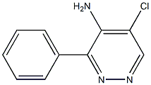 5-chloro-3-phenylpyridazin-4-amine 结构式