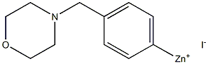 4-[(4-吗啉甲基]苯基碘化锌 结构式