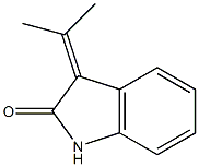 3-isopropylideneoxindole 结构式