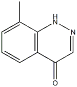 8-methylcinnolin-4(1H)-one 结构式