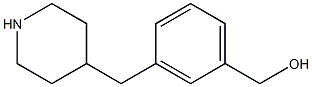 (3-Piperidin-4-ylmethyl-phenyl)-methanol 结构式