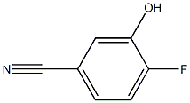 3-羟基-4-氟苯腈 结构式
