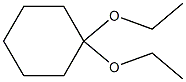 环己酮二乙缩酮 结构式