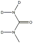 N-Methylurea-d3 结构式