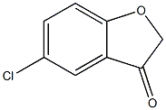 5-Chloro-2,3-dihydrobenzo[b]furan-3-one 结构式