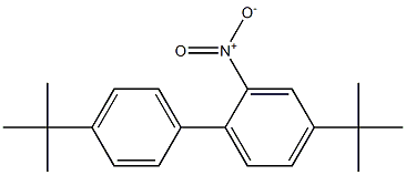 4,4' - 二 - 叔丁基2 - 硝基联苯 结构式