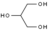 甘油溶液(75%,无菌) 结构式