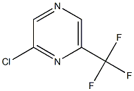 2-氯-6-三氟甲基吡嗪 结构式