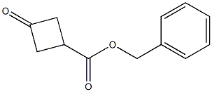 3-氧代环丁烷基羧酸苄酯 结构式