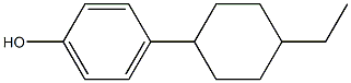 4-(4-乙基环己基)苯酚 结构式