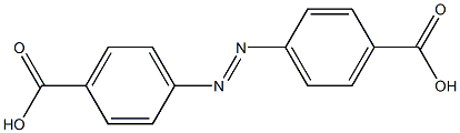 4,4'-二羧基偶氮苯 结构式