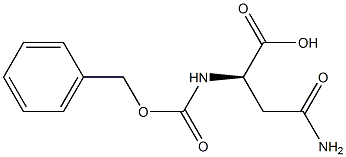 CBZ-D-天门冬酰胺 结构式