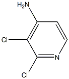 4-氨基-2,3-二氯吡啶 结构式