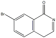 7-溴-1-异喹啉酮 结构式