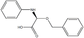 2-苄氧基-DL-苯甘氨酸 结构式