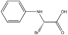 2-溴-DL-苯甘氨酸 结构式