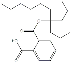邻苯二甲酸二丙基庚酯 结构式