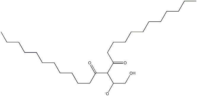 二月桂酰甘油酯 结构式