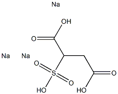 磺基琥珀酸单酯二钠 结构式