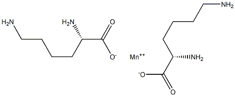 赖氨酸锰 结构式
