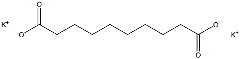 壬二酸二甘氨酸钾 结构式