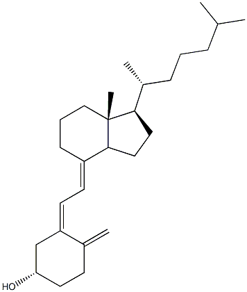 维生素D3原料 结构式