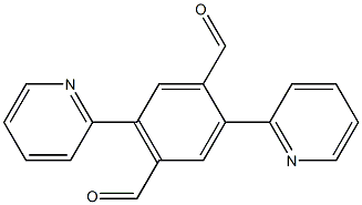 2,5-二吡啶基对苯二甲醛 结构式