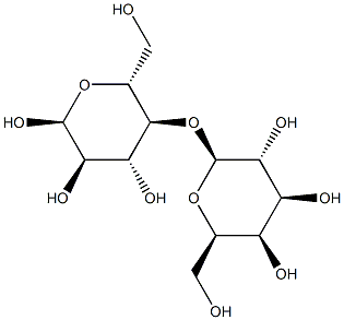 乳糖(颗粒型)(药用辅料) 结构式