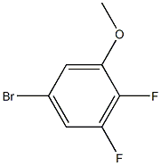 3-甲氧基-4,5-二氟溴苯 结构式