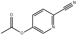 5-ACETYLOXY-2-CYANOPYRIDINE 结构式