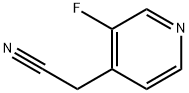 2-(3-氟吡啶-4-基)乙腈 结构式