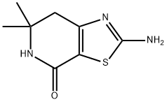2-amino-6,6-dimethyl-4H,5H,6H,7H-[1,3]thiazolo[5,4-c]pyridin-4-one 结构式