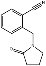 2-[(2-OXOPYRROLIDIN-1-YL)METHYL]BENZONITRILE 结构式