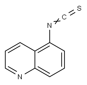 5-异硫氰基喹啉 结构式