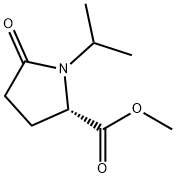 methyl 5-oxo-1-(propan-2-yl)pyrrolidine-2-carboxylate 结构式