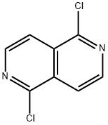 1,5-二氯-2,6-萘啶 结构式